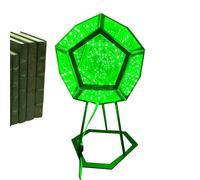 Dodecahedron Lamp, Color Art Light, Planetarium Projector with Adjustable Modes, Acrylic Atmosphere Illumination, Party Decor with Dynamic Effects, Desk Display for Birthday Celebration