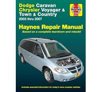 Haynes – Dodge Caravan, Chrysler Voyager & Town & Country 2003 Thru 2007 Repair Manual