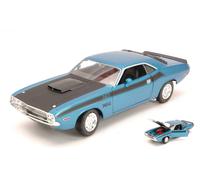 Dodge Challenger T/A 1970 Blue / Black 1:24 Model 4029BL WELLY