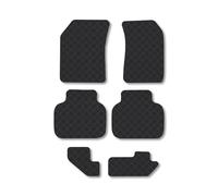 Dodge Journey (2008-2010) Rubber Car Mats Accessories Tailored Fit Compatible Accessory Waterproof Protection Non-Slip Floor Mats Full Coverage Durable Front Rear Set Coverage