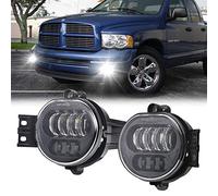 Dodge LED Fog Light for Dodge Ram 1500 2500 3500 Driving light 2003 2004 2005 2006 2007 2008 Black