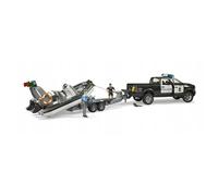 Dodge Ram 2500 Police Pickup With Boat Top Quality Toy
