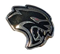 Dodge SRT Hellcat Red Eye Enamel Pin 1" Ideal for Backpacks, Jackets, Hats, Tie and Fabrics Lapel Pin, 1" Wide, Metal, no gemstone