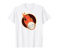 Dodgeball Burning Ball Players Beach Sports Dodgeball Value Graphic T-Shirt