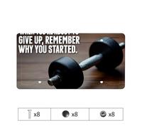 Dodgers License Plate Frame Motivation: Remember Why You Started License Plate Bling License Plate Frame Purple License Plate Fra