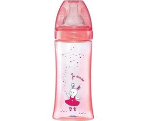 DODIE Anti-Colic Baby Bottle Round Teat 330ml +6 Months 3 speeds Flow 3 - Assorted Model