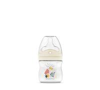 DODIE Anti-Colic Bottle - 150ml - Pink - 0+ Months - Biomimetics Teat Flow 1