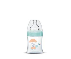 Dodie Baby Bottle, Antikolik Sensation+, Air, Flat Teat, Flow 1, 0-6 Months, 150 ml