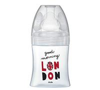 Dodie Glass Baby Bottle Sensation+ 150ml Flow 1 0-6 Months - London