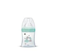Dodie Initiation+ Anti-Colic Bottle 0-6 months Round Teat 3 Speed Flow 1 Birds 150ml
