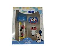 Dodie Mickey Mouse Baby Bottle 330ml, Pacifier & Pacifier Holder Gift Set 6m+