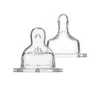 Dodie Sensation+ Dummy Teat, Flat, Wide Neck for Children Aged 0-6 Months