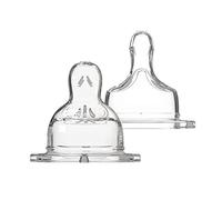 Dodie Sensation+ Dummy Teat, Flat, Wide Neck for Children Aged 0-6 Months