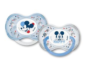 Dodie - Set of 2 - Anatomical Dummy - Mickey Design A65 18+ Months