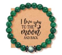 DODIY Moonstone (Love & Protection) Bracelets and Sunstone (Fearlessness & Self-Confidence) for Women Teen Girls Birthday Gifts, Unique & Personalized, Suitable for Giving to Family and Friends
