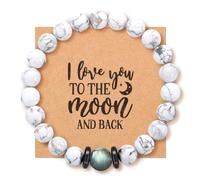 DODIY Moonstone (Love & Protection) Bracelets and Sunstone (Fearlessness & Self-Confidence) for Women Teen Girls Birthday Gifts, Unique & Personalized, Suitable for Giving to Family and Friends