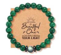 DODIY Moonstone (Love & Protection) Bracelets and Sunstone (Fearlessness & Self-Confidence) for Women Teen Girls Birthday Gifts, Unique & Personalized, Suitable for Giving to Family and Friends