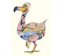 Dodo Card Daniel Mackie Designs 7 x 5 inches wrapped in cello with envelope