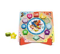 Dodo Dodo Paw Patrol Wooden Learning Clock Puzzle