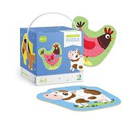 Dodo Educational 2-3-4 Elements Pets Puzzle 18 Pieces