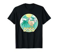 Dodo Extinct Bird on a Tropical Beach T-Shirt