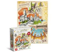 Dodo Harry Potter Wizarding World Medium Hogwarts School And Quidditch Field Hard Jigsaw Puzzle - 450 Pieces, Multi