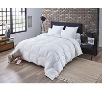 Dodo Helsinki 40381240 Plain Duvet, Outer: Cotton Percale, Filling: Duck down, Feathers, White, 260 x 240 cm
