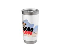 Dodo Love with Footprints Stainless Steel Insulated Tumbler
