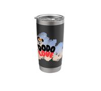 Dodo Love with Footprints Stainless Steel Insulated Tumbler