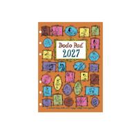 Dodo Pad Filofax-Compatible 2027 A5 Refill Diary - Week to View Calendar Year : A loose leaf Diary-Organiser-Planner for up to 5 people/activities. UK made, Sustainable, Plastic Free