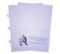 Dodo Pad Laminated Pouched Dividers: Suitable for for Dodo Pad, Acad-Pad Desk Diaries and Dodo Blank Book