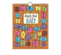 Dodo Pad On The Wall 2027 - Calendar Year Wall Hanging Week to View Calendar Organiser