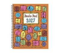 Dodo Pad Original Desk Diary 2027 - Week to View, Calendar Year Diary: A Diary-Organiser-Planner Book with space for up to 5 people/appointments/activities. UK made, sustainable, plastic free