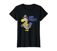 Dodo Pirate Value Graphic T-Shirt, Women, Black, XL