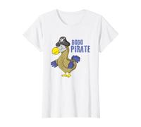 Dodo Pirate Value Graphic T-Shirt, Women, White, L