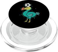 Dodo playing Soccer Bird from Mauritius PopSockets PopGrip for MagSafe