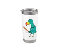 Dodo Plays Baseballl Stainless Steel Insulated Tumbler