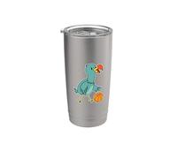 Dodo Plays Basketball Stainless Steel Insulated Tumbler