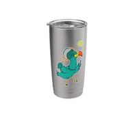 Dodo Plays Tennis Stainless Steel Insulated Tumbler