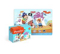 Dodo Sea Adventures Mini Puzzle. This mini puzzle contains 35 pieces and measures 20 x 13cm when assembled. Suitable for Children 4+