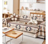 DODOBD Throws for Sofas Large 1/2/3/4 Seater,Extra Large Throws for Settees,Woven Sofa Throws Large,Bohemian Style Decorative Blanket Protector from Pets,For Chair Settees Couch Sofa Bed