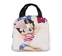 DODOD Be-Tty Bo-Op Portable Lunch Bag Insulated Cooler Tote Box for Travel/Picnic/Work/School