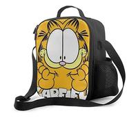 DODOD Garfield Insulated Lunch Bag Tote Reusable Picnic Lunch Cooler Bag Travel Work Beach Boating Portable Lunch Box for Women/Man/Picnic/Boating/Beach/Fishing/Work