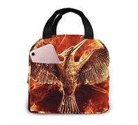 DODOD Unisex Childrenâ€s Adult Reusable Cool Hunger-Games Lunch Bag Portable Tote Insulated Boys Girl Bento Box for Work School Travel