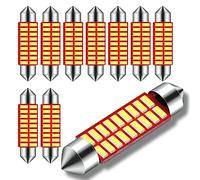DODOFUN 12V 41MM 42MM Festoon 211-2 569 578 6411 LED Bulbs for Car License Plate Interior Reading Map Dome Trunk Door Courtesy Footwell Light 6000K White Super Bright Pack of 10