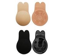 Dodoing Invisible Bra Adhesive Strapless Push Up Backless Lift Nippleless Covers Rabbit Breast Pasties