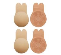 DODOING Invisible Rabbit Bra Reusable Lifting Br a Adhesive Strapless B ra Push Up Backless Sticky Br-as Lift Nippleless Covers Push-Up Bra-s