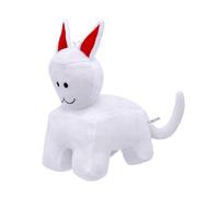 DODOKIKING Forsaken Gubby Plush - Roblox-Inspired Coolkid Plush Toy | Cute Creepy Collectible Stuffed Animal for Kids, Gamers & Fans | Soft Roblox Plush Gift for Boys & Girls (White Cat)
