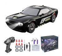 Dodoore KF27 RC Drift Car, 1/20 Remote Control Cars 2.4GHz Full Proportional 4WD Racing Vehicle with Cool Lights Replaceable Tires, Fast RC Car Gifts Toy for Teen Adults