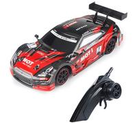 Dodoore RC Drift Cars, 1/14 Scale Fast Remote Control Car, 2.4GHz 4WD 40KM/H High Speed Vehicle with LED Lights, Extra Drifting Tires Racing Car Toys Gifts for Teen Adults